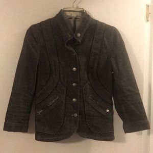 Stella McCartney Dark Brown Jean Jacket